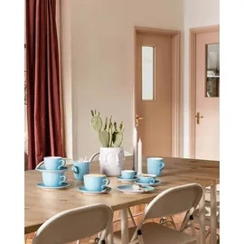SELTMANN WEIDEN Liberty Pure Colors Kaffeeservice 18-tlg. blau