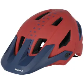 XLC Enduro Helm BH-C31 58-62 cm rot/blau 2021