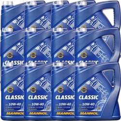 60 Liter 10w40 Premium Motoröl Mannol Sae 10w-40 Classic Acea A3/b4: