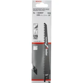 Bosch Säbelsägeblatt S 628 DF Special for Plaster 5 Stück