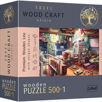 Trefl Holz Puzzle: 500+1 Schätze auf dem Dachboden
