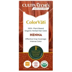 Cultivators Organic Pflanzenhaarfarbe - Henna