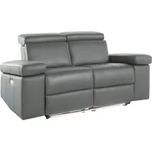 Home Affaire 2-Sitzer HOME AFFAIRE "Kilado", grau, B:172cm H:98cm T:99cm, Sofas, mit Relaxfunktion, verstellbarer Armlehne, Kopfteilverstellung
