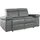 Home Affaire 2-Sitzer HOME AFFAIRE "Kilado", grau, B:172cm H:98cm T:99cm, Sofas, mit Relaxfunktion, verstellbarer Armlehne, Kopfteilverstellung