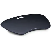Zeller 13000 Laptop-Schoßtablett, MDF, 59 x 40 x 6 cm, schwarz (BHT 59x6x40 - schwarz - BHT 59x6x40 cm