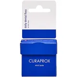 Curaprox Zahnseide DF 850, daily dental floss, Curen-Mikrofaser, Minzgeschmacks, weiss, 50 m