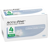 Roche ACCU FINE sterile Nadeln für Insulinpens 4 mm 32 G
