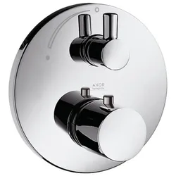 hansgrohe Thermostatmischer UP Axor Uno F-Set chrom mit Absperrventil