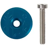 oak components Eternal Top Cap Aluminium Ahead Kappe blau