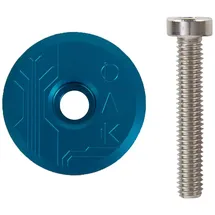 oak components Eternal Top Cap Aluminium Ahead Kappe blau