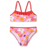 SCHIESSER Mädchen Bustier Badeanzug Bikini-Set, rosa_180935, 98 cm