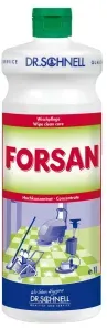 Dr. Schnell Bodenreiniger FORSAN, Konzentrat, Bodenwischpflege , 1 Liter - Flasche