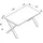 VCM Xona 140 x 76 x 76 cm mehrfarbig
