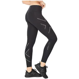 2XU Light Speed Mid-Rise Compression Tights Damen schwarz S