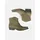 felmini wide fit Stiefelette Stiefelette Veloursleder - Grün - 36