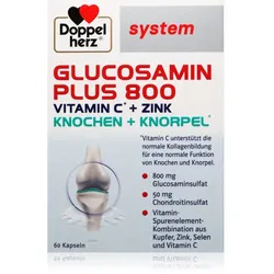 Doppelherz system Glucosamin Kapseln für eine gesunde Knorpel- und Knochenfunktion 60 KAP