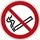 Neutralware Hinweisschild Rauchen verboten ISO 7010 rund 20 cm