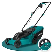VONROC Rasenmäher 1300 w 32 cm Schnittbreite 30-L-Grasfangkorb