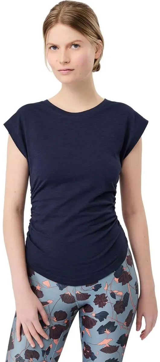 Mandala Side Ruffled Top night sky S