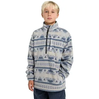 BILLABONG - Kid's Boundary Mock - Fleecepullover Gr 164 - XL grau