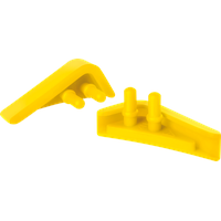 Noctua NA-SAVP3 chromax.yellow Anti-Vibrations-Pads für NF-A15, gelb, 16er-Pack