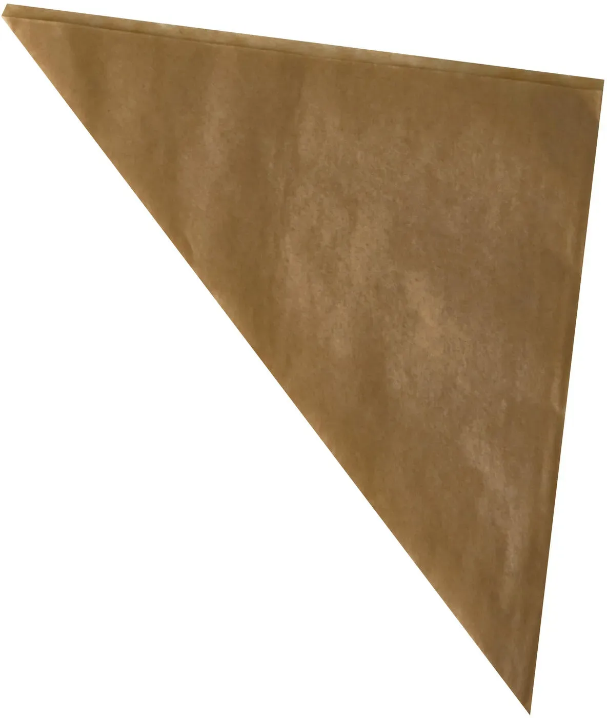 Spitztüten Pergamentersatz fettdicht 19x19x27cm 125gr. braun, 100 Stk.