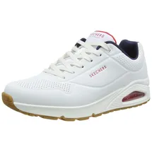 SKECHERS Uno - Stand on Air Weiß/Navy 41