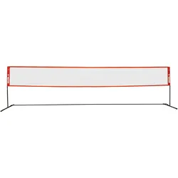 Badmintonnetz Premium Badminton Unisex schwarz|bunt No Size