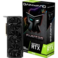 Gainward GeForce RTX 3080 Phantom+ (LHR), 10GB GDDR6X