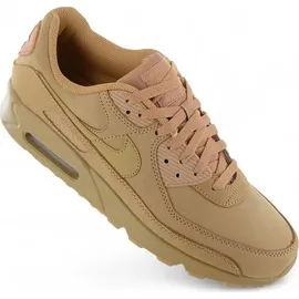 Nike Air Max 90 Herren Weite E Flax/Wheat-Gum Light Brown 42