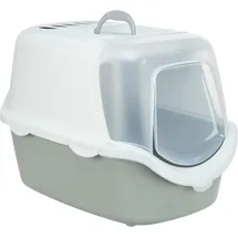 Trixie Katzentoilette Vico Open Top 40 x 40 x 56 cm Hellgrau/Weiß