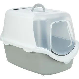 Trixie Katzentoilette Vico Open Top 40 x 40 x 56 cm Hellgrau/Weiß