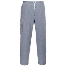 PORTWEST Herren Kochhose kariert 100% Baumwolle Gr. M