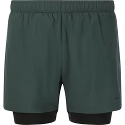Endurance Herren Kros 2-in-1 Shorts grün