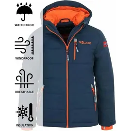 TROLLKIDS Hemsedal XT Ski-/Snowboardjacke Blau/Orange 104