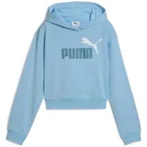 Puma Essentials 2 Color No.1 Logo French Terry Cropped Hoodie Mädchen, 48 - haute tropic 152