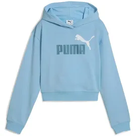 Puma Essentials 2 Color No.1 Logo French Terry Cropped Hoodie Mädchen, 48 - haute tropic 152