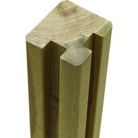 Plus Eckpfosten für Klink/Profil 268 cm, 90 x 90 mm, druckimprägniert