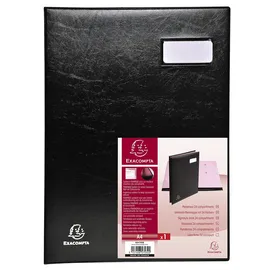 Exacompta Unterschriftenmappe A4 Schwarz