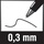 Pilot Pen PILOT FriXion Ball 4 Tintenroller schwarz 0,25 mm, Schreibfarbe: farbsortiert, 1 St.