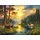 Castorland Puzzle Forest River Sonnenuntergang - 3000 Teile Puzzle