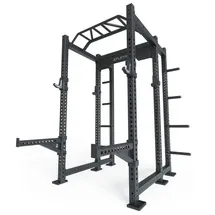 Atletica R8-Apache Power Rack | 6-Pfosten | 226 cm Höhe | 123x143 cm Grundfläche schwarz No Size