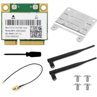 Waveshare Wireless AX200 NIC, Gigabit Tri-Band Wi-Fi 6, 802.11AX