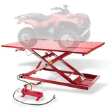 DEMA Motorradheber Pneumatische Quad Hebebühne QH 680 rot
