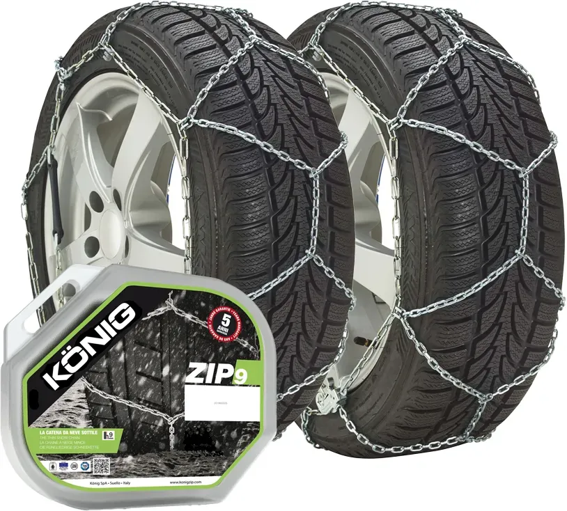 König Zip 9 Schneeketten Gr. 80