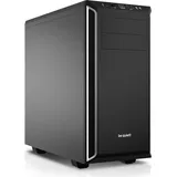 kiebel.de Workstation Silent Master V AMD Ryzen 9 5900XT, 32GB DDR4, NVIDIA GT 1030 2 GB, 1TB SSD, Workstation PC - Schwarz/Silber