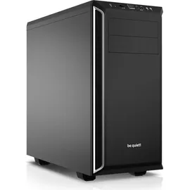 kiebel.de Workstation Silent Master V AMD Ryzen 9 5900XT, 32GB DDR4, NVIDIA GT 1030 2 GB, 1TB SSD, Workstation PC - Schwarz/Silber