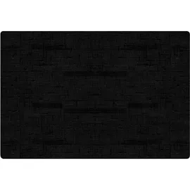 Duni Silikon-Tischset 30 x 45 cm | Packung 6 Stück) schwarz 5 St Kombipackung