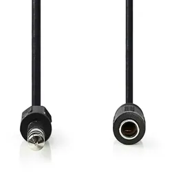 Nedis Stereo-Audiokabel - 6.35 mm Stecker - 6.35 mm Buchse - Vernickelt - 5.00 m - Rund - Label