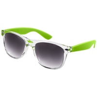 Caspar Sonnenbrille SG017 Damen RETRO Designbrille grün|schwarz